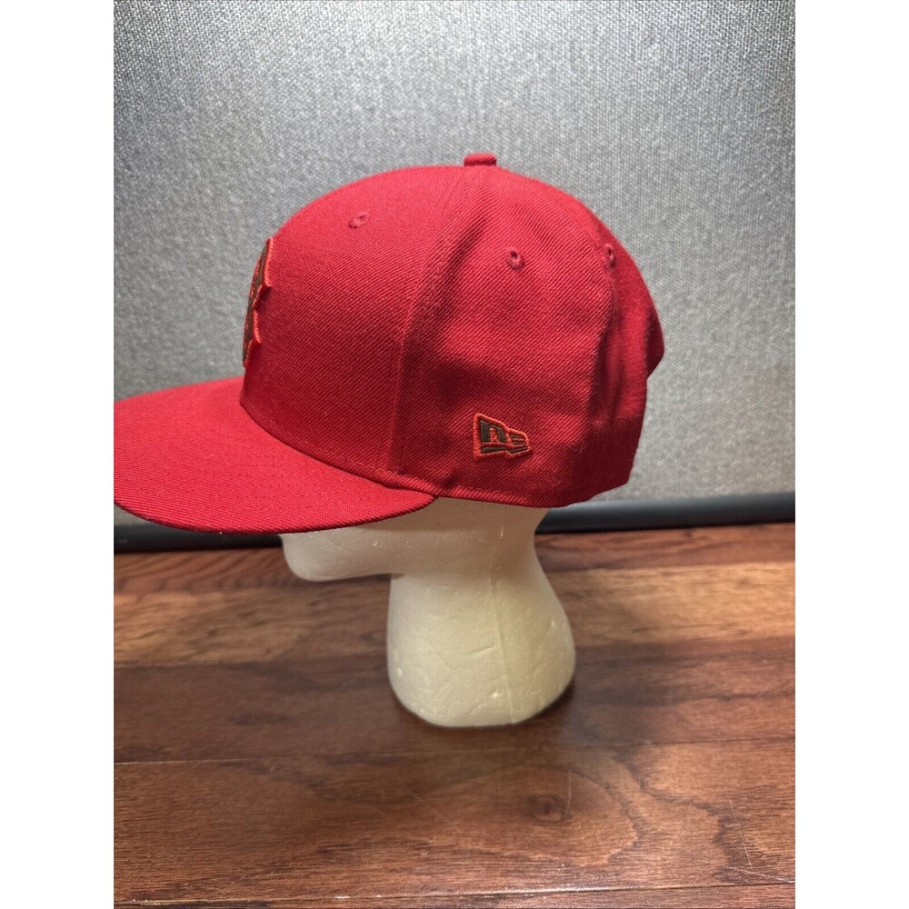 Rare Boston Red Sox New Era SnapBack 9 Fifty “ Not For Resale” Hat Wool/Leather - Picture 2 of 8